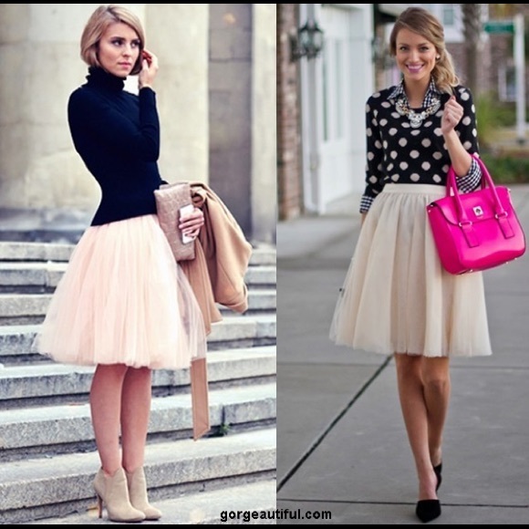 🌷See copy of listing🌷NWT Haute Monde Pink Dusty Pose Tulle Skirt, size L - Picture 5 of 5